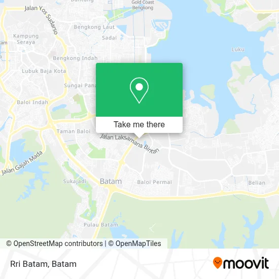 Rri Batam map