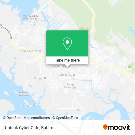 Untunk Cyber Cafe map