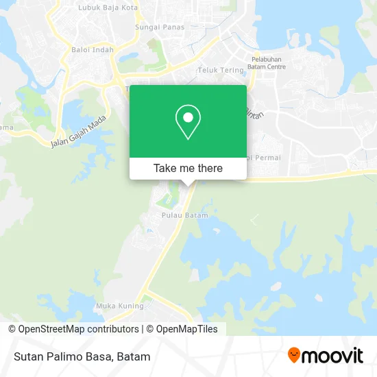 Sutan Palimo Basa map