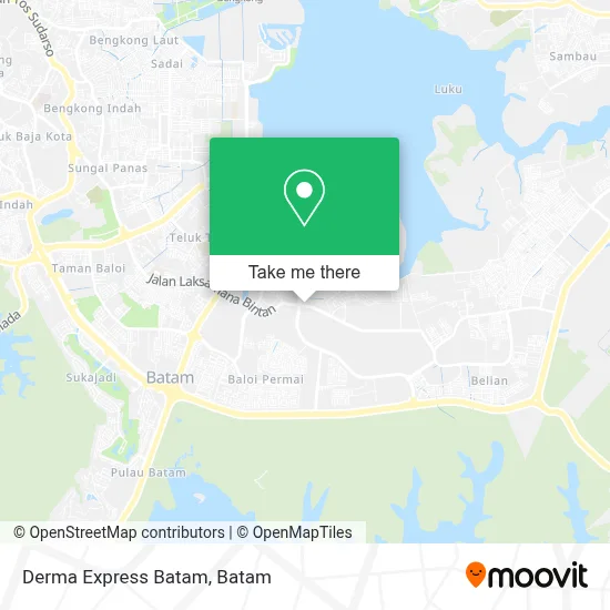 Derma Express Batam map