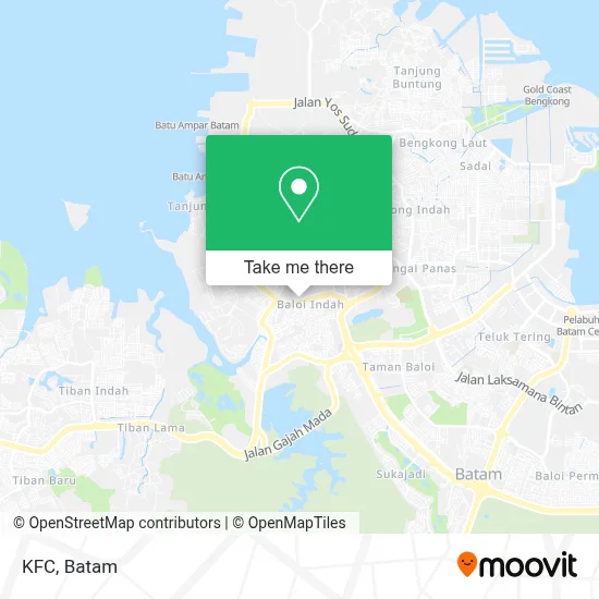 Kfc map