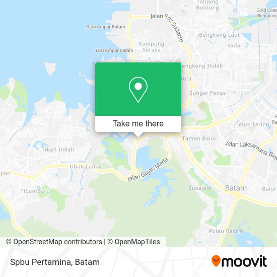 Spbu Pertamina map