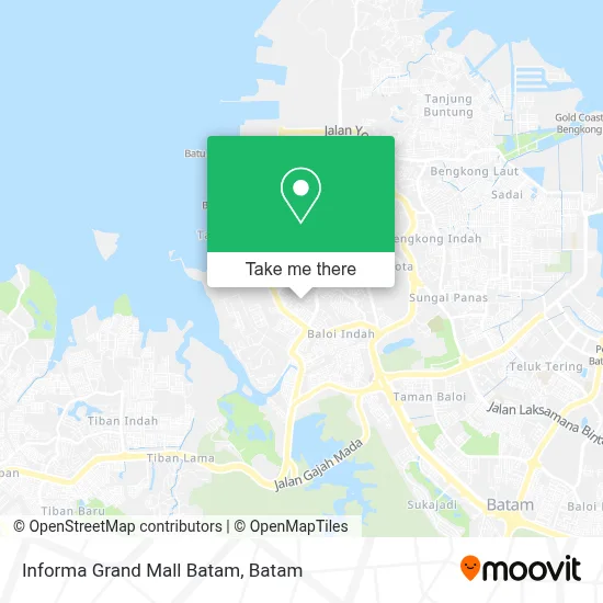 Informa Grand Mall Batam map