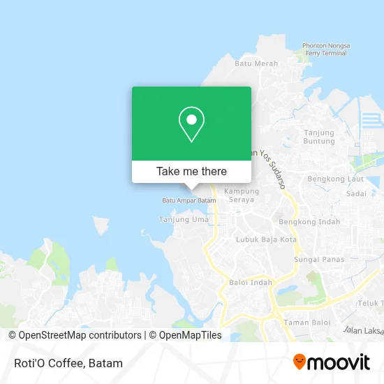 Roti'O Coffee map