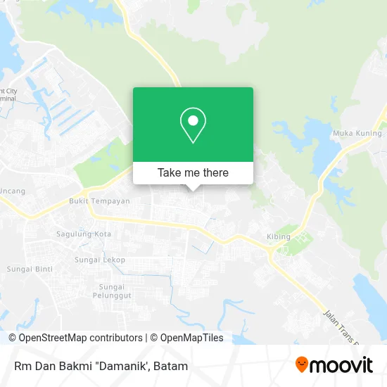 Rm Dan Bakmi "Damanik' map