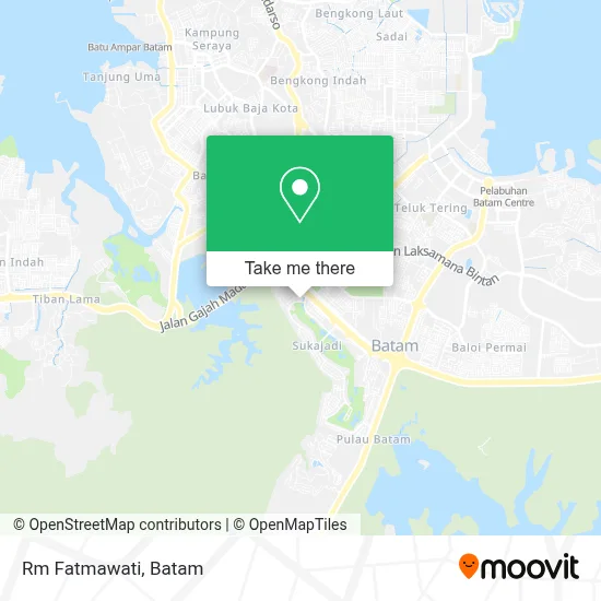 Rm Fatmawati map