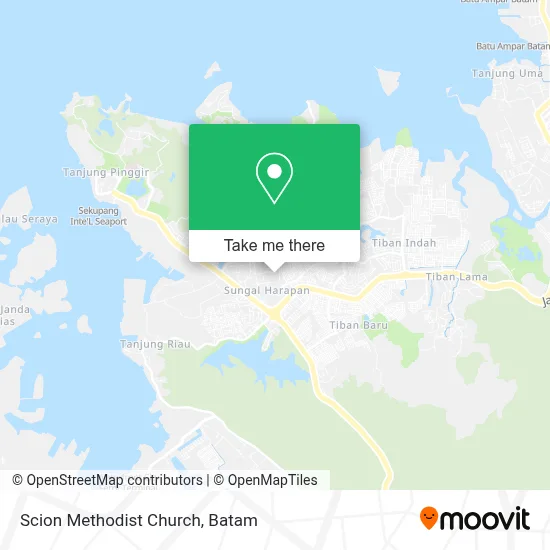 Scion Methodist Church map