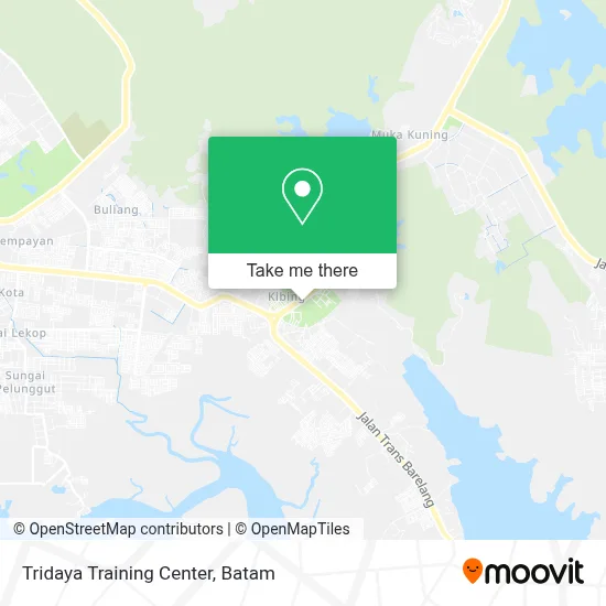 Tridaya Training Center map