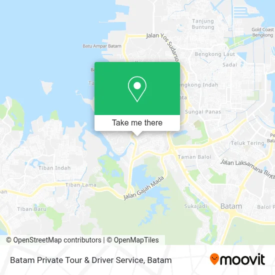 Batam Private Tour & Driver Service map