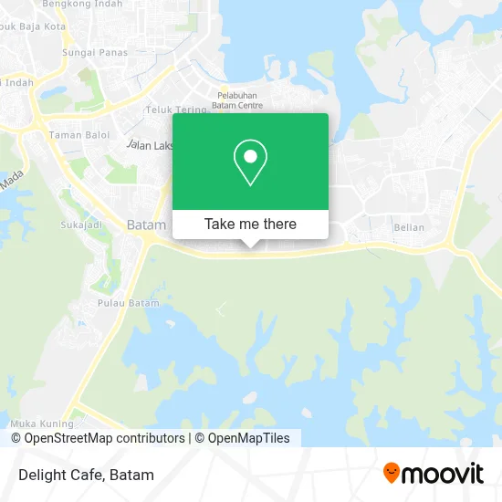 Delight Cafe map