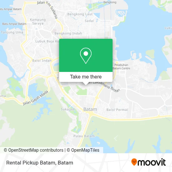 Rental Pickup Batam map