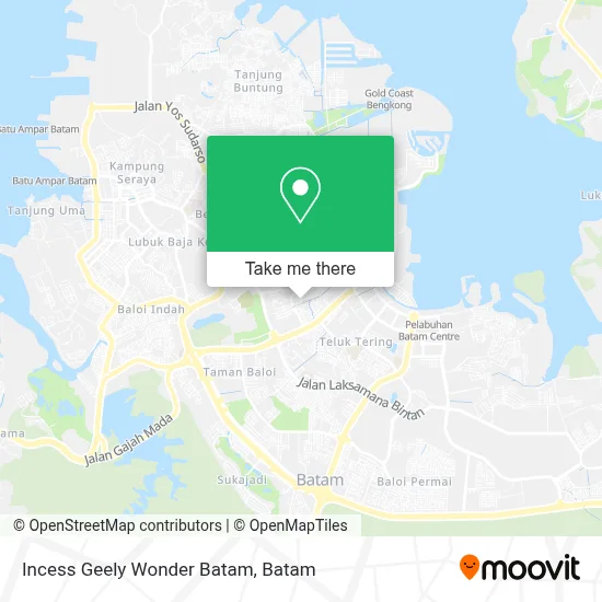 Incess Geely Wonder Batam map