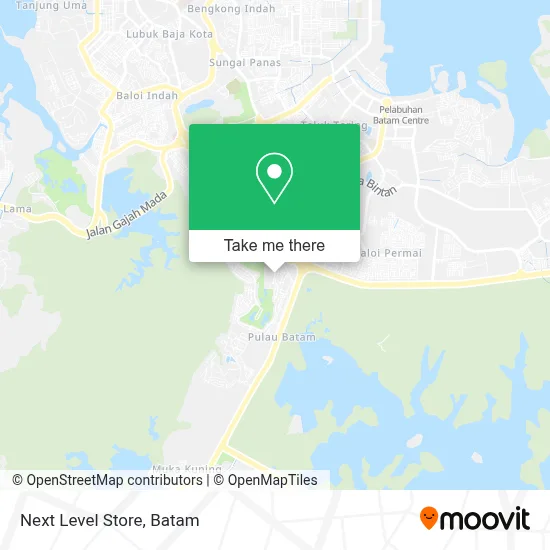 Next Level Store map