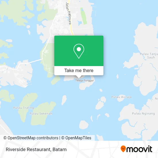 Riverside Restaurant map