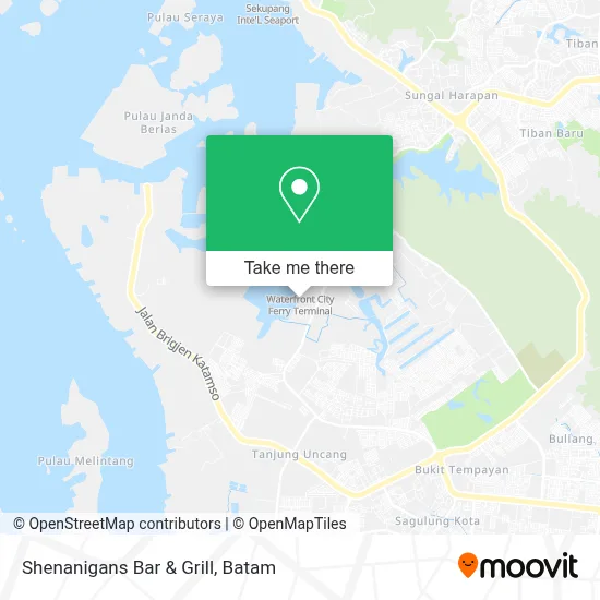 Shenanigans Bar & Grill map