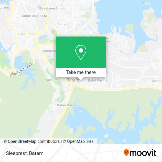Sleeprest map