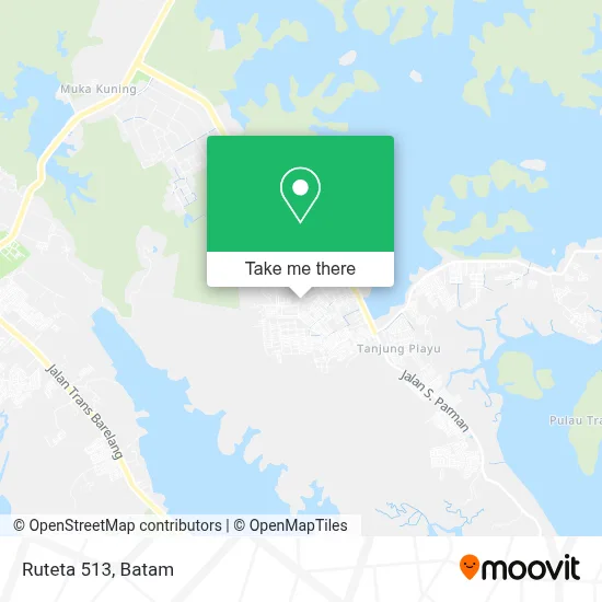 Ruteta 513 map