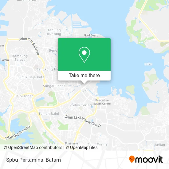 Spbu Pertamina map