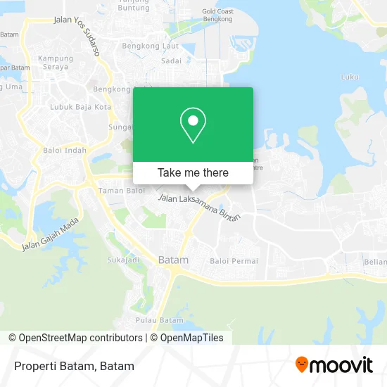 Properti Batam map