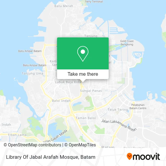 Library Of Jabal Arafah Mosque map