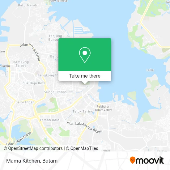 Mama Kitchen map