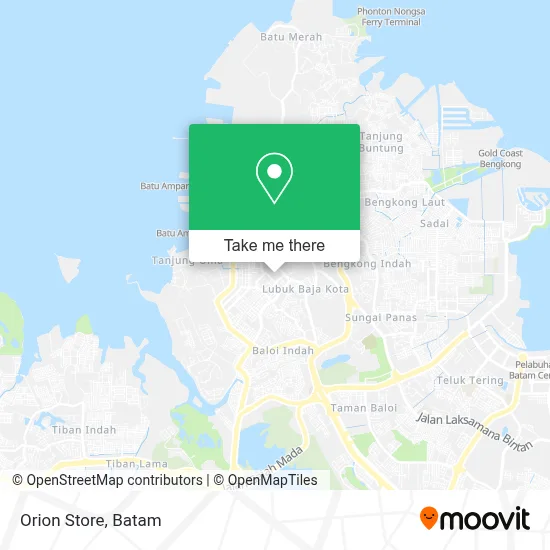 Orion Store map