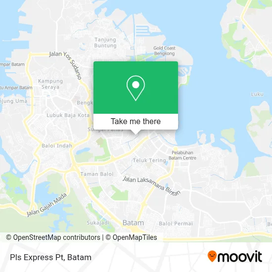 Pls Express Pt map