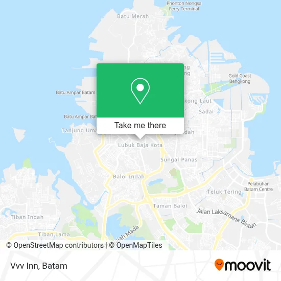 Vvv Inn map