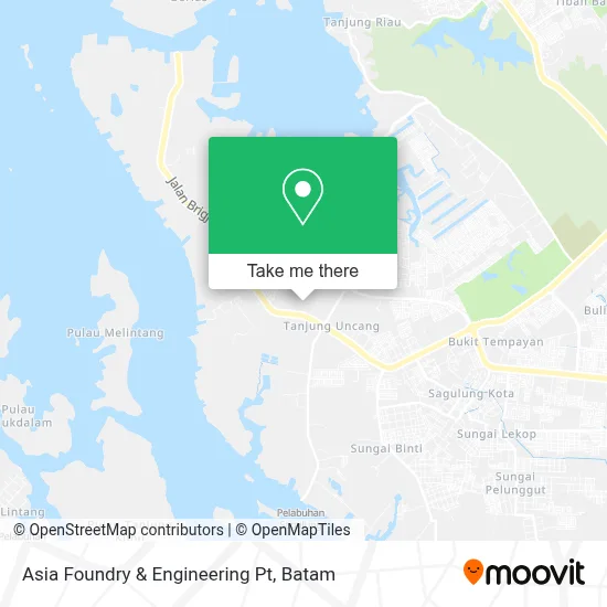 Asia Foundry & Engineering Pt map