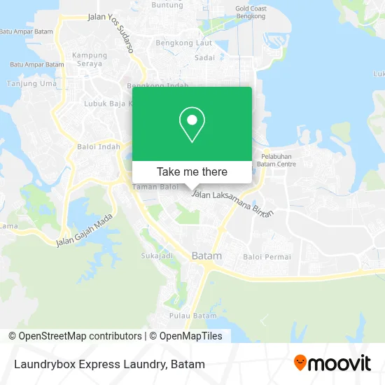 Laundrybox Express Laundry map