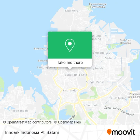 Innoark Indonesia Pt map