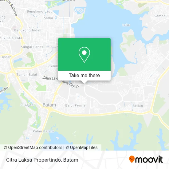 Citra Laksa Propertindo map