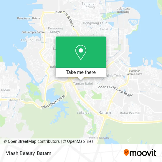 Vlash Beauty map