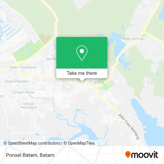 Ponsel Batam map