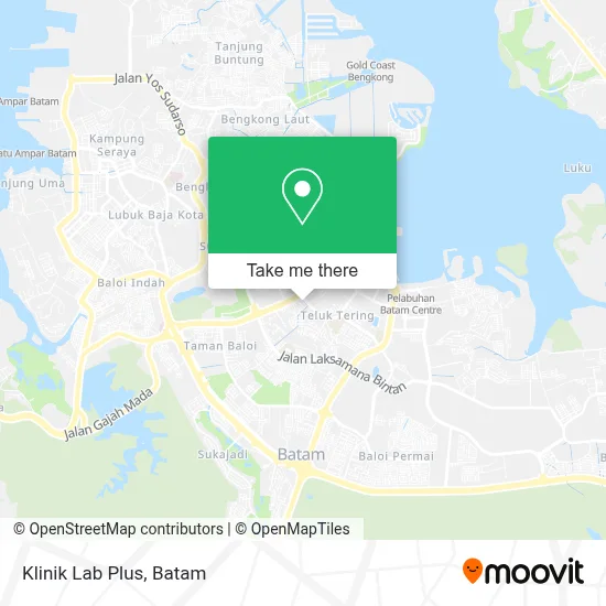 Klinik Lab Plus map