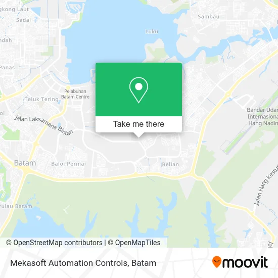 Mekasoft Automation Controls map