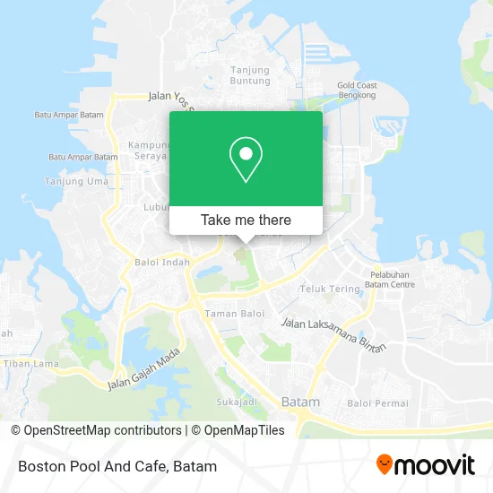 Boston Pool And Cafe map