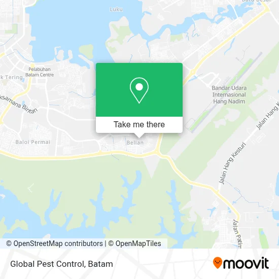 Global Pest Control map