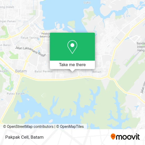 Pakpak Cell map