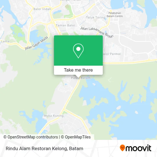 Rindu Alam Restoran Kelong map