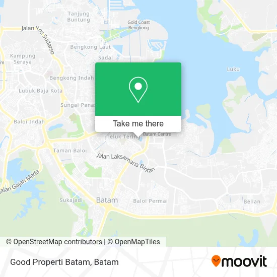 Good Properti Batam map