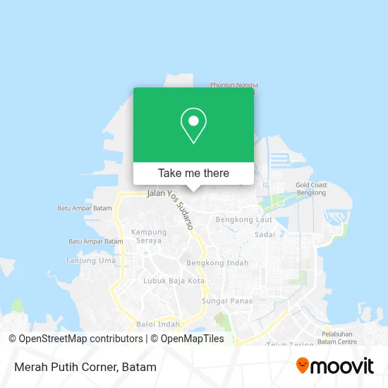 Merah Putih Corner map