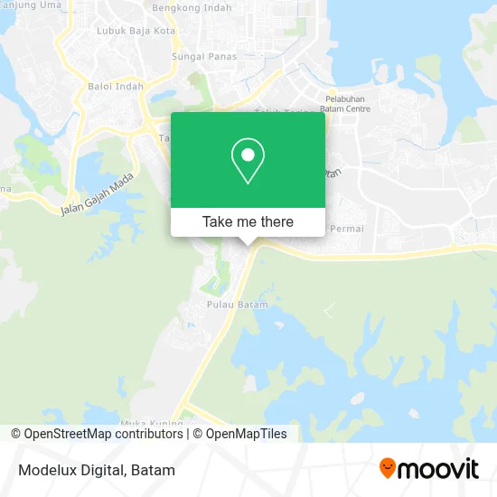 Modelux Digital map