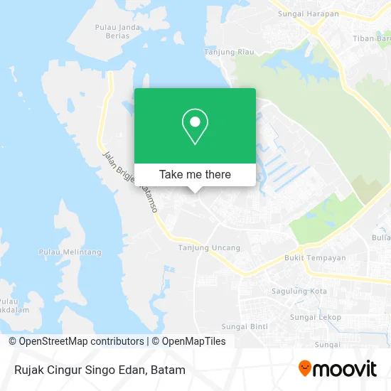 Rujak Cingur Singo Edan map