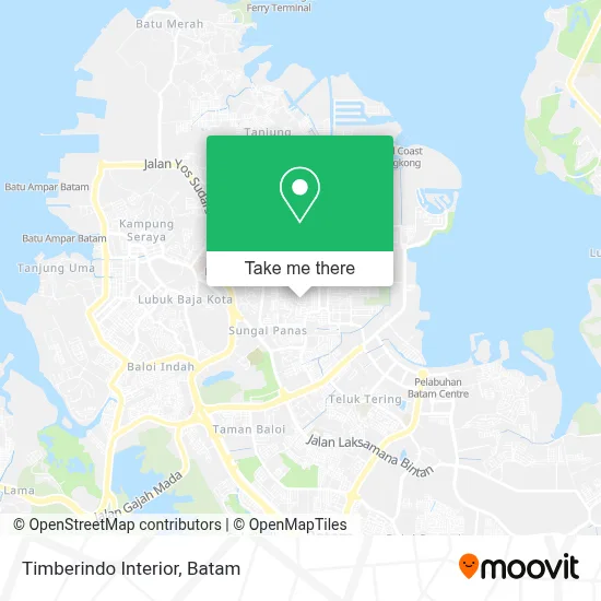 Timberindo Interior map