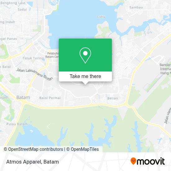 Atmos Apparel map