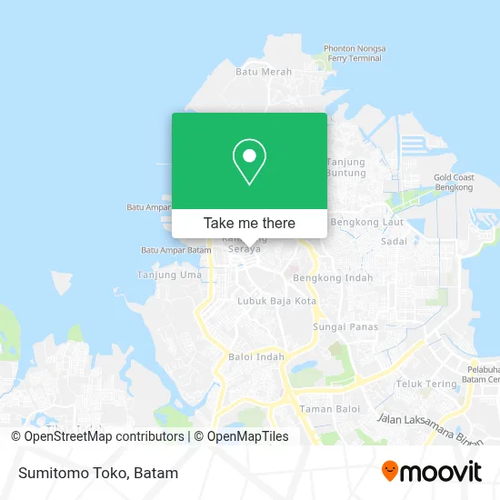 Sumitomo Toko map