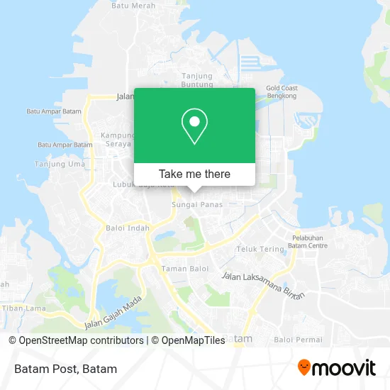 Batam Post map