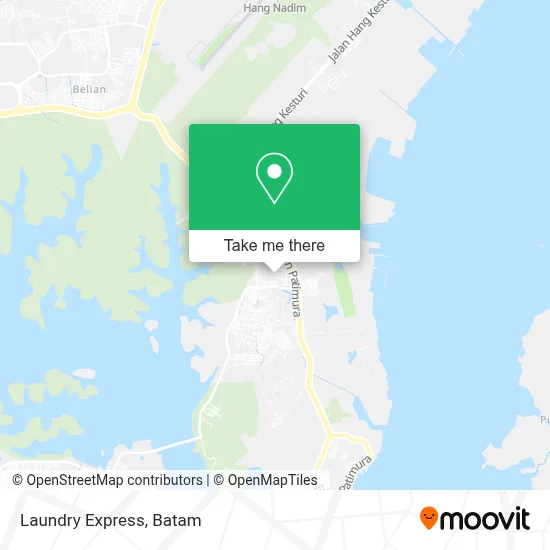 Laundry Express map
