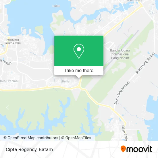 Cipta Regency map